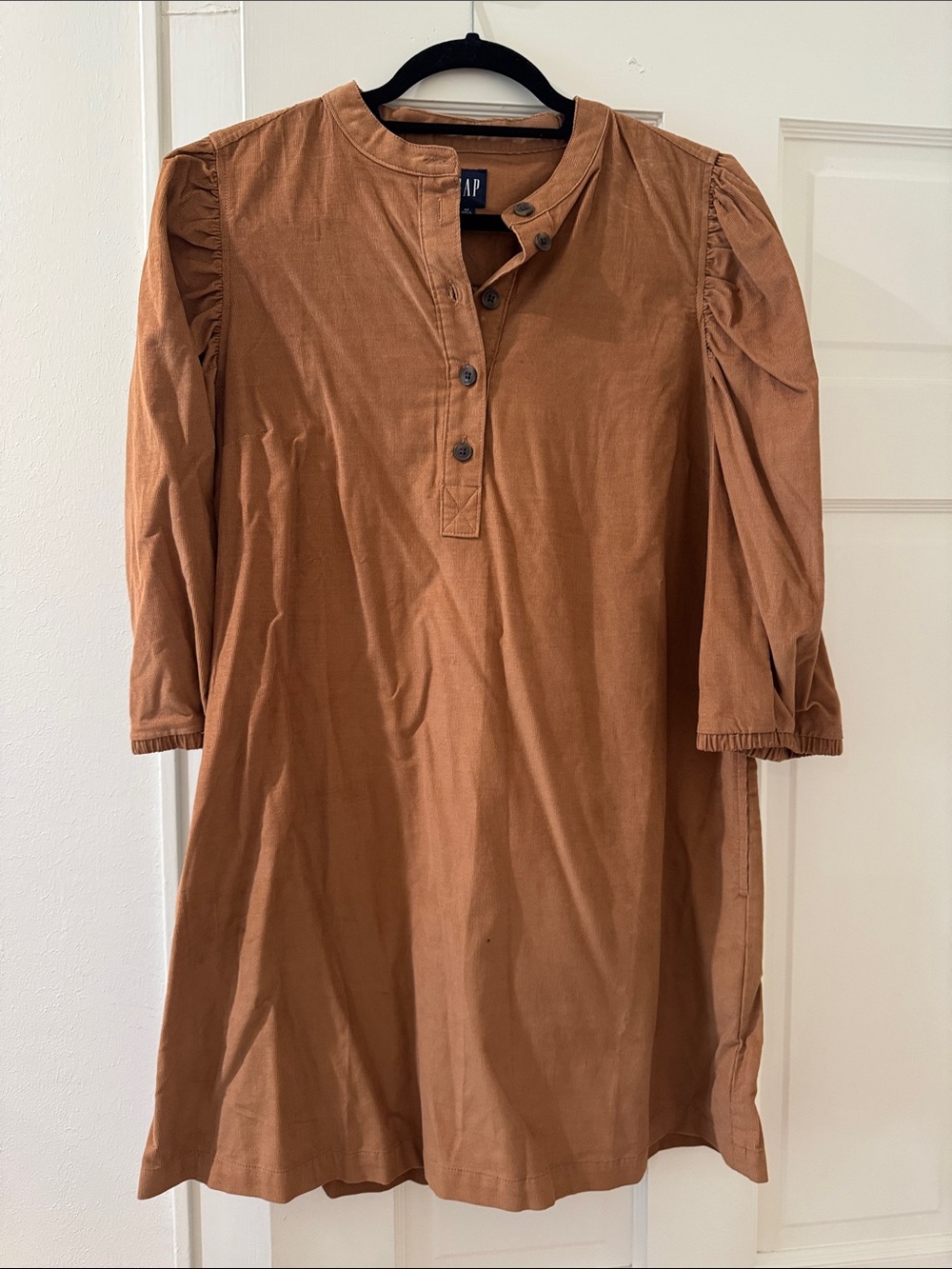GAP Men's Corduroy Tunic Pants in Warm Brown